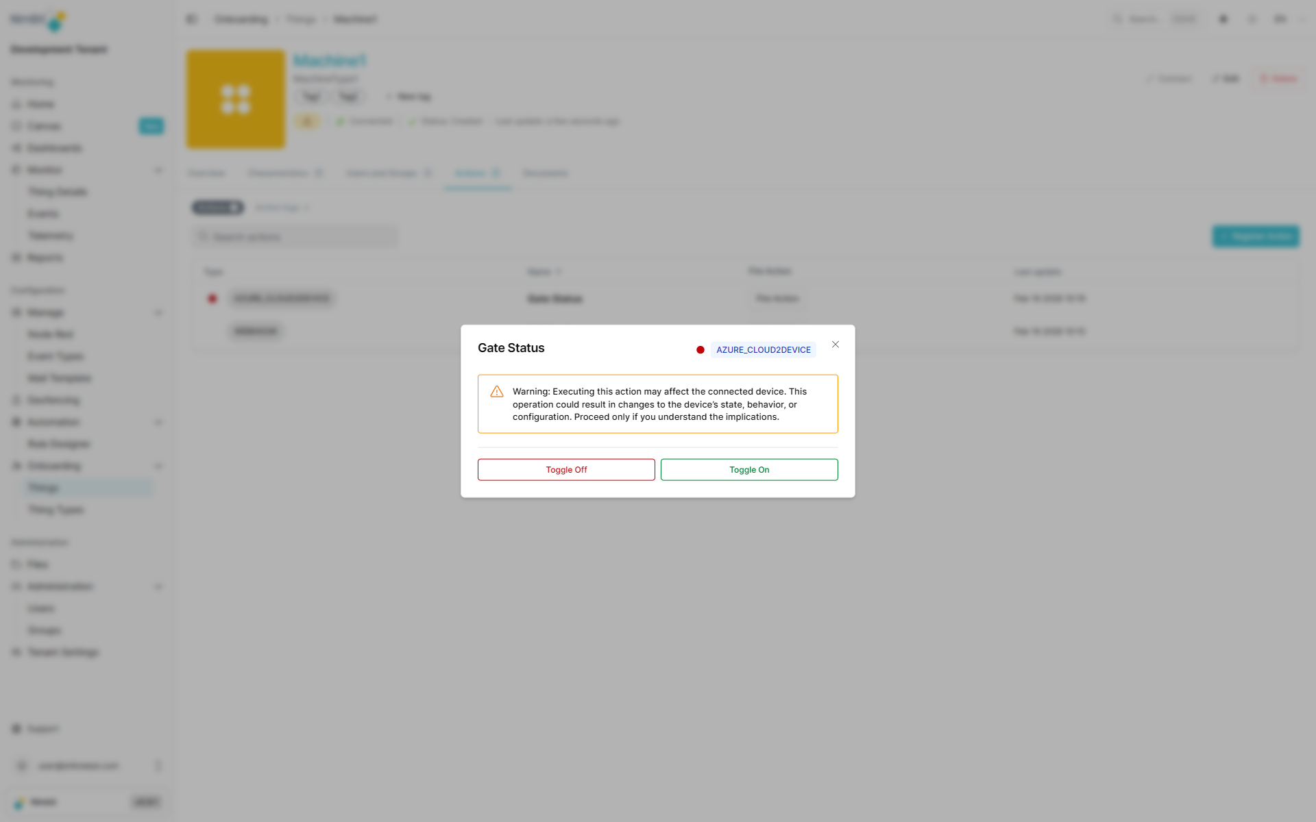 Fire Action - Toggle
