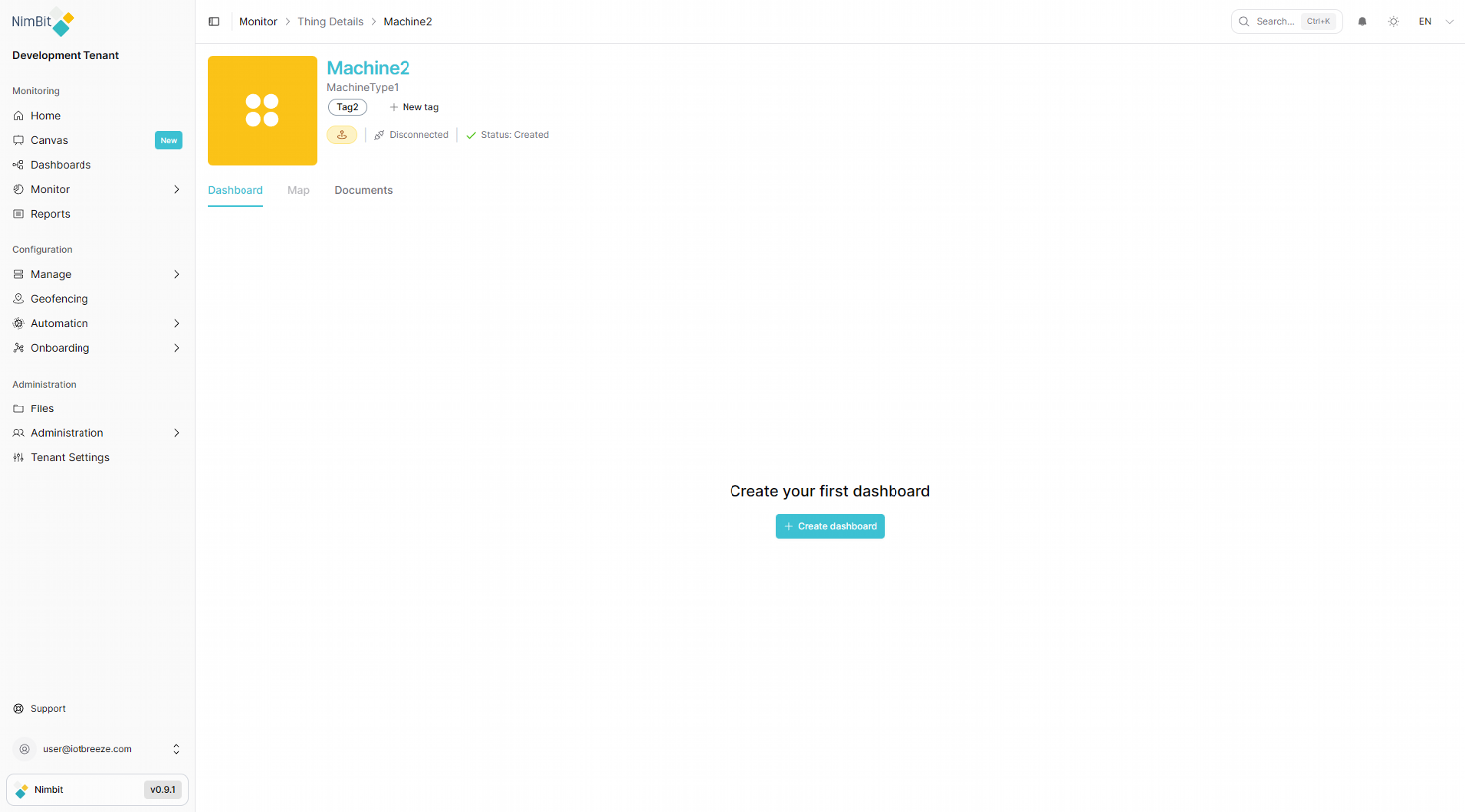 Machine2 Thing Details