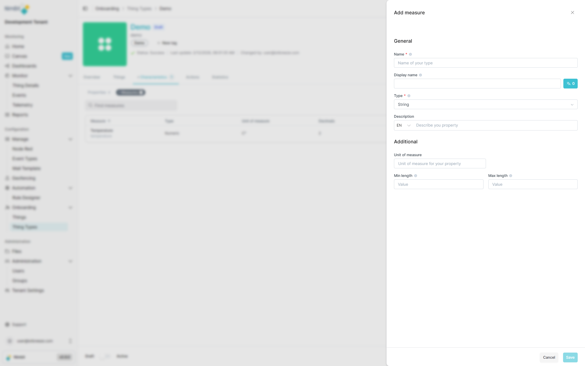Create String Measure